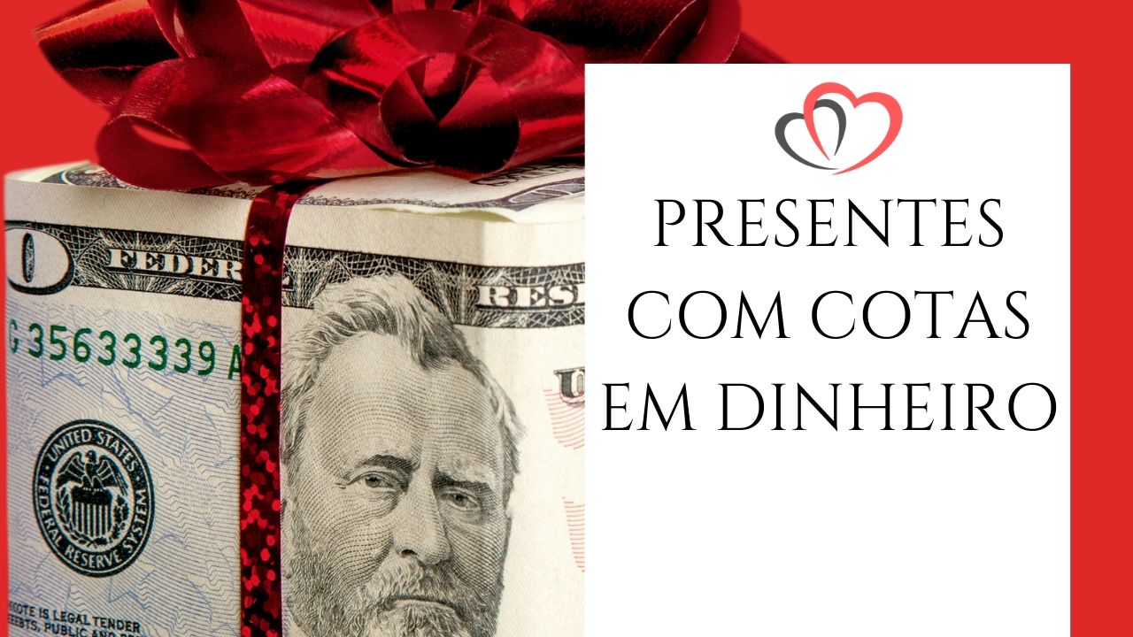 Faça Sua Lista de Presentes e Receba em Dinheiro. Saiba como.